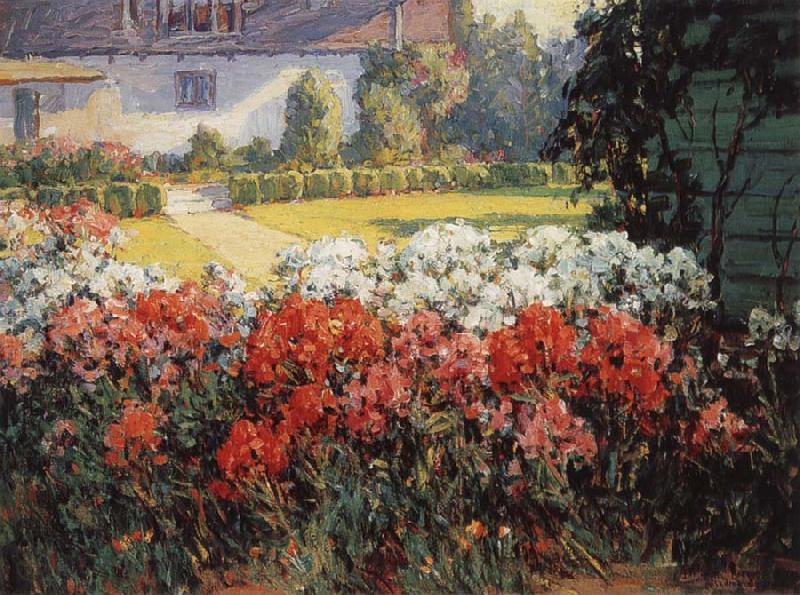 Benjamin C.Brown The Joyous Garden-n-d Norge oil painting art